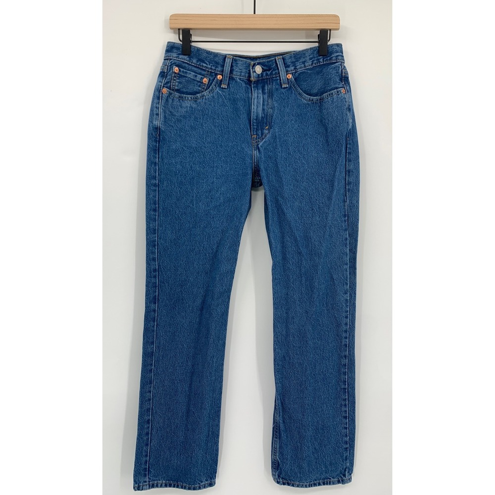 Levis 514 Jeans Mens 30x30 Blue Straight Leg Medium Wash 100% Cotton Denim Pants